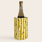 Songbirds sitting in the birchwood Wine Chiller Gallery Image 1