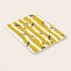 Songbirds sitting in the birchwood Notebook Gallery Image 3