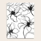Loose Flower Study Black And White Notebook Gallery Image 4