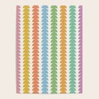 Maude Pattern - Retro Rainbow Poster Gallery Image 4