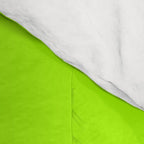 Trendy modern lime green neon color Comforter Gallery Image 4