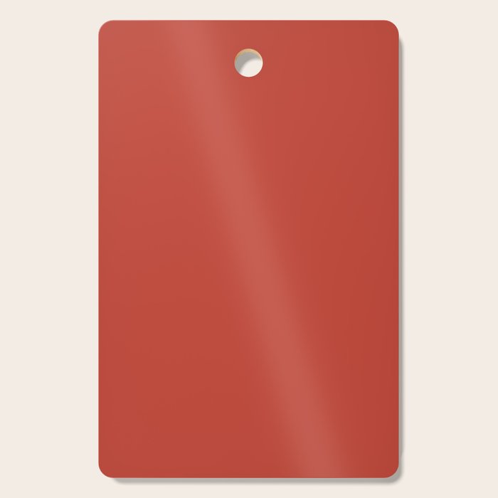 Tomato Red Solid Color Cutting Board Gallery Image 1