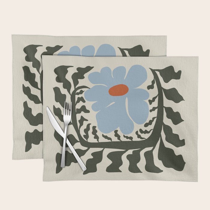 Fern Flower  Placemat Gallery Image 1