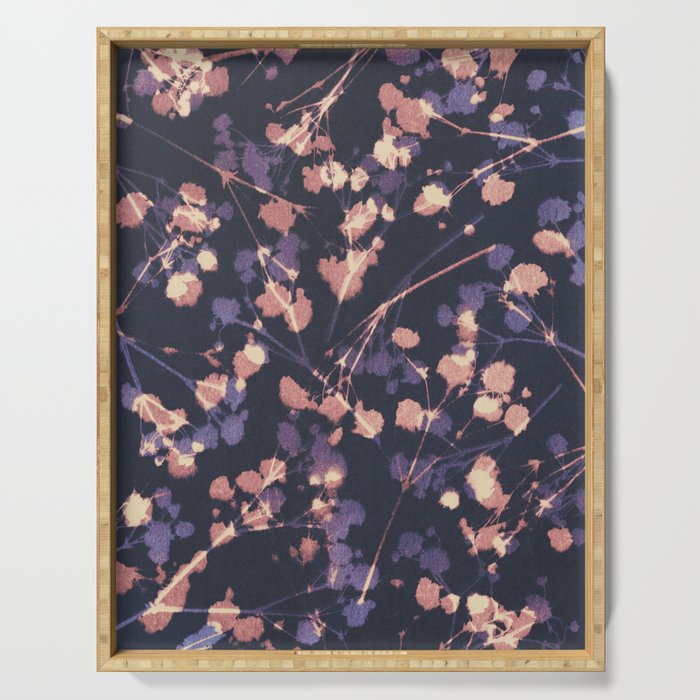 Tiny Florals #1 Serving Tray Gallery Image 1