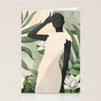 Tropical Girl 20 Stationery Card Gallery Image 2