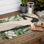 Tropical Girl 20 Outdoor Rug Gallery Image 2