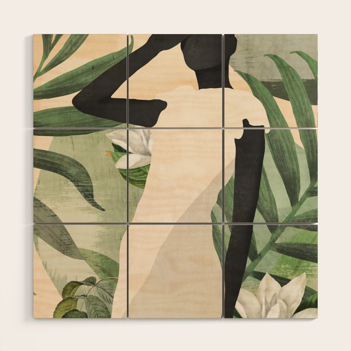 Tropical Girl 20 Wood Wall Art Gallery Image 1