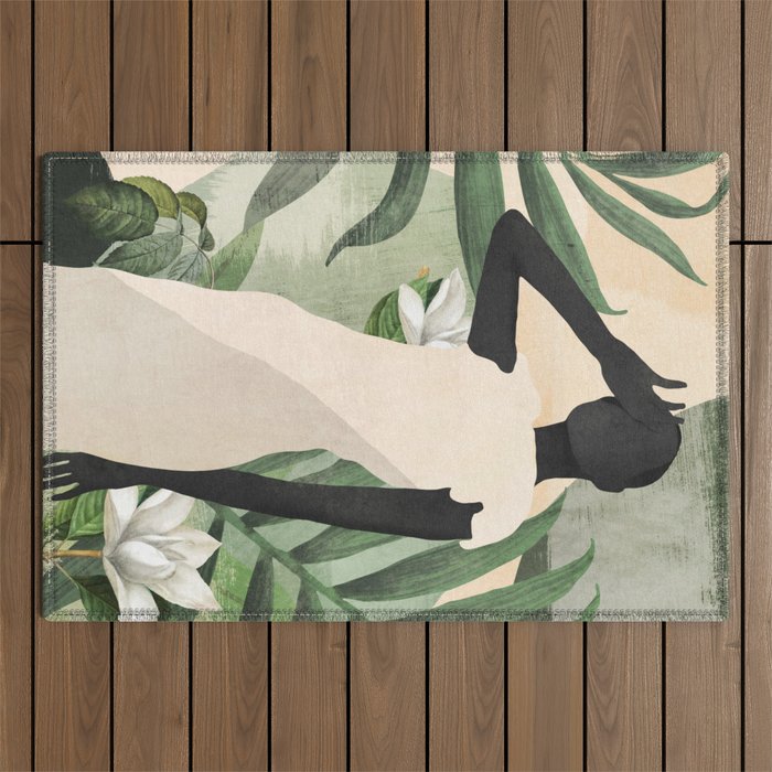 Tropical Girl 20 Outdoor Rug Gallery Image 1