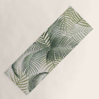 Palm leaves Yoga Mat Gallery Image 1