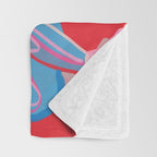 Roller Skaters Throw Blanket Gallery Image 3