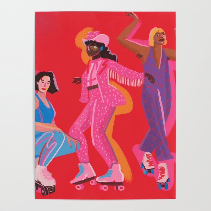 Roller Skaters Poster Gallery Image 1