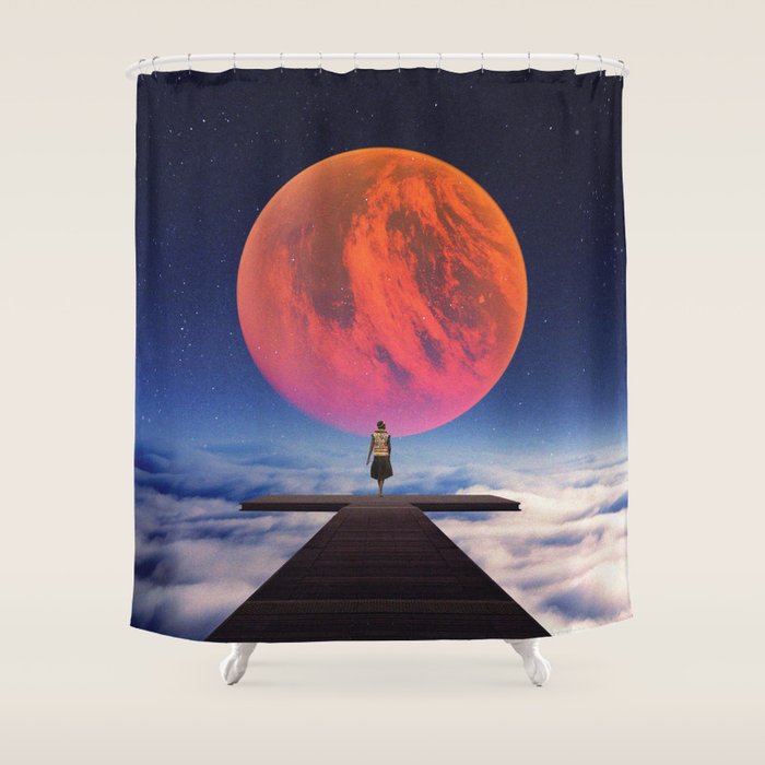 Grand Mercury Shower Curtain Gallery Image 1
