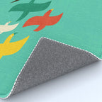 Birds are flying Rug Gallery Image 4