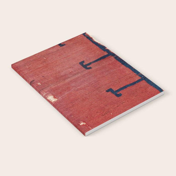 Yüncü  Antique Balikesir Turkish Pile Rug Print Notebook Gallery Image 1
