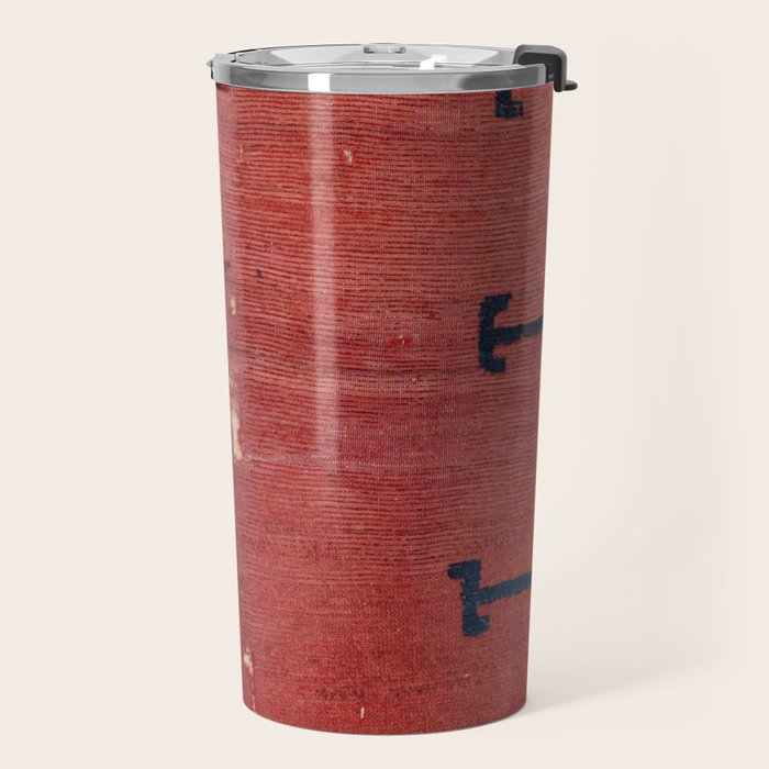 Yüncü  Antique Balikesir Turkish Pile Rug Print Travel Mug Gallery Image 2