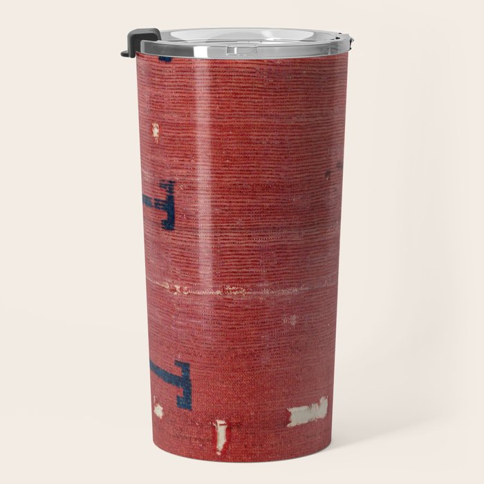 Yüncü  Antique Balikesir Turkish Pile Rug Print Travel Mug Gallery Image 3