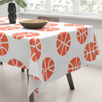 Basketball Pattern Tablecloth Gallery Image 3