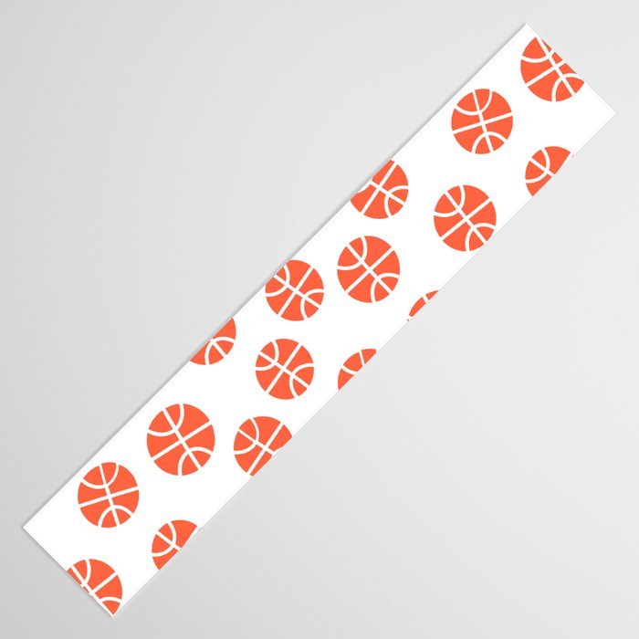 Basketball Pattern Table Runner Gallery Image 3