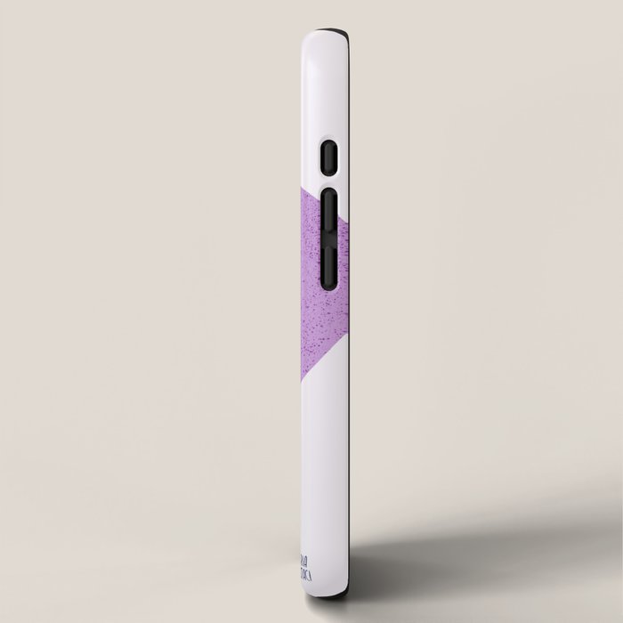 Giant violet flower iPhone Case Gallery Image 2