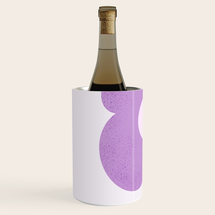 Giant violet flower Wine Chiller Gallery Image 2
