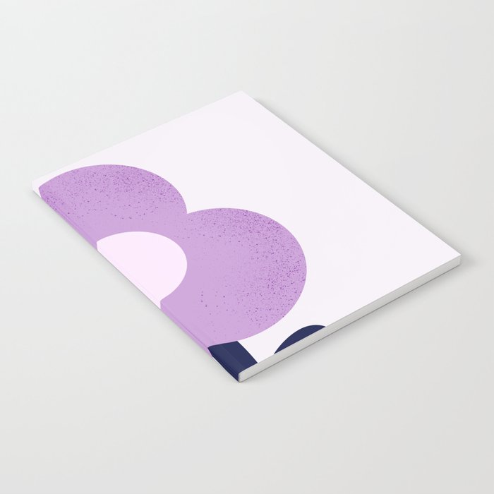 Giant violet flower Notebook Gallery Image 2