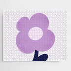 Giant violet flower Jigsaw Puzzle Gallery Image 1