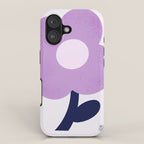 Giant violet flower iPhone Case Gallery Image 1