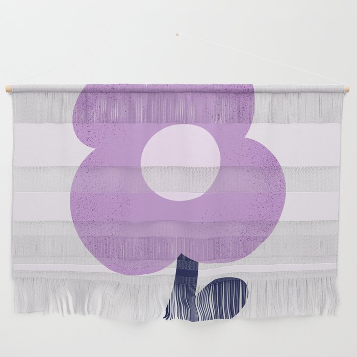 Giant violet flower Wall Hanging Gallery Image 1