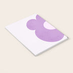 Giant violet flower Notebook Gallery Image 3