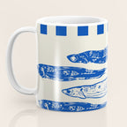 Nordic Sardines Checkered Coffee Mug Gallery Image 3