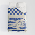 Nordic Sardines Checkered Comforter Gallery Image 8