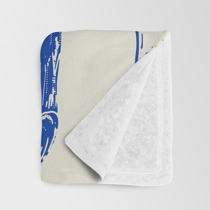 Nordic Sardines Checkered Throw Blanket Gallery Image 3
