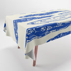 Nordic Sardines Checkered Tablecloth Gallery Image 1