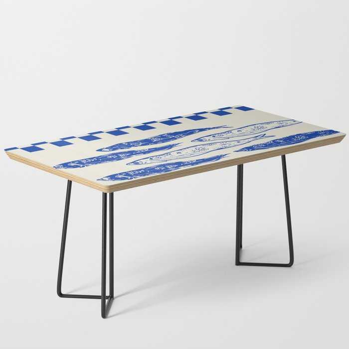 Nordic Sardines Checkered Coffee Table Gallery Image 1