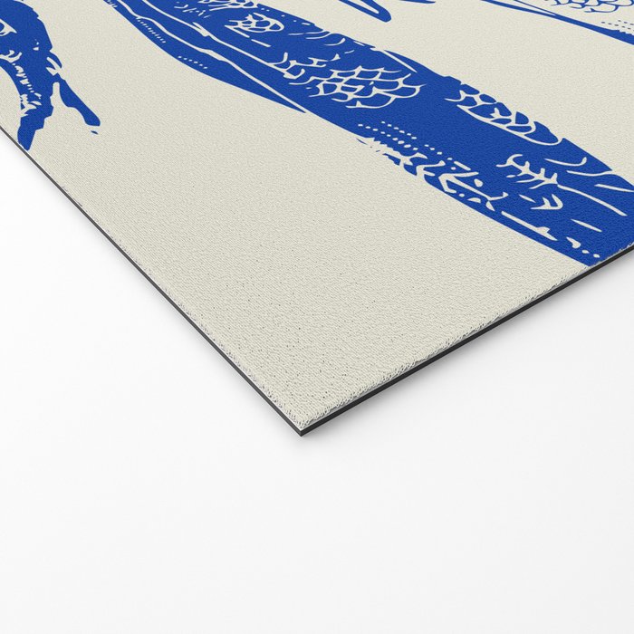Nordic Sardines Checkered Welcome Mat Gallery Image 2