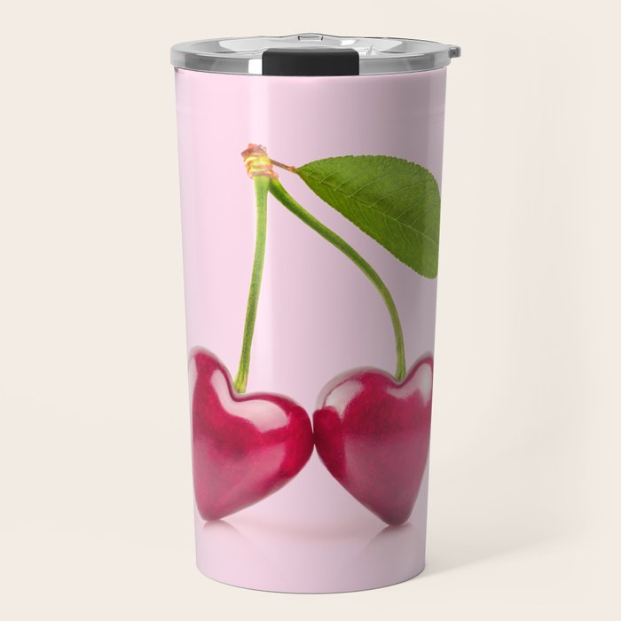 CHERRY LOVE Travel Mug Gallery Image 1