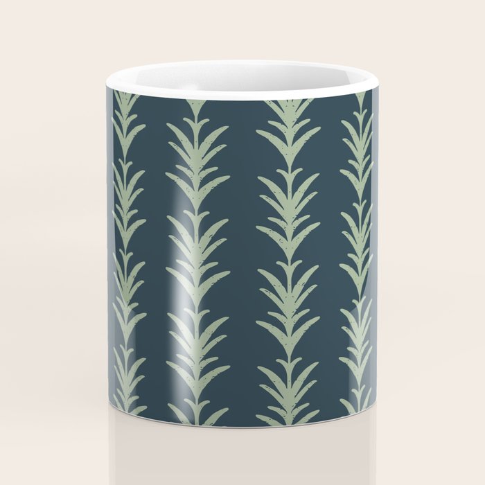 Palm Pier | Navy Coffee Mug Gallery Image 4