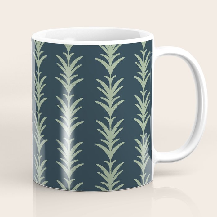 Palm Pier | Navy Coffee Mug Gallery Image 1