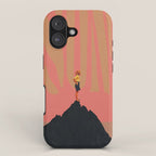 Pink Summer Sun iPhone Case Gallery Image 1