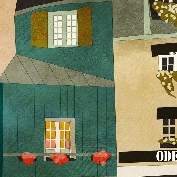 paris 2 travel europe france houses Coffee Mug Gallery Image 2