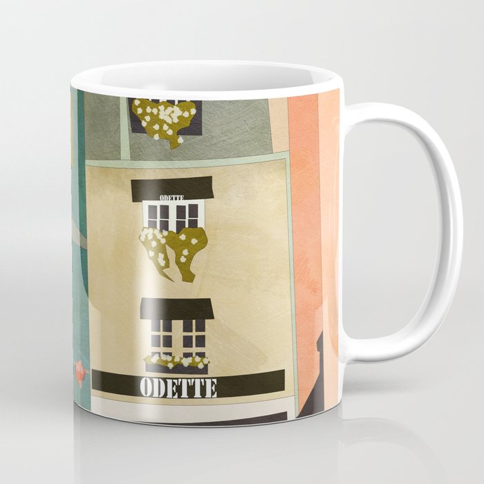 paris 2 travel europe france houses Coffee Mug Gallery Image 1