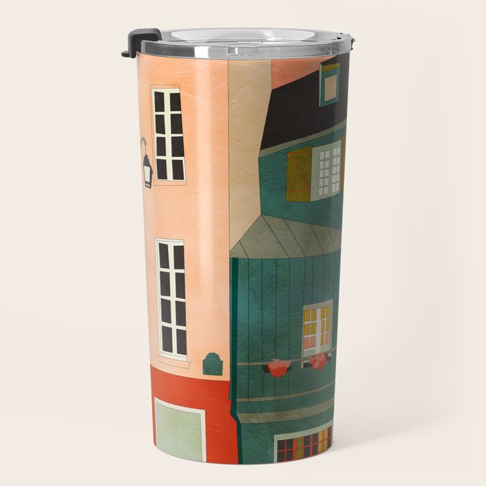 paris 2 travel europe france houses Travel Mug Gallery Image 3