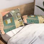 paris 2 travel europe france houses Pillow Sham Gallery Image 2