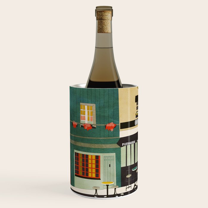paris 2 travel europe france houses Wine Chiller Gallery Image 1