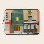 paris 2 travel europe france houses Laptop Sleeve Gallery Image 1