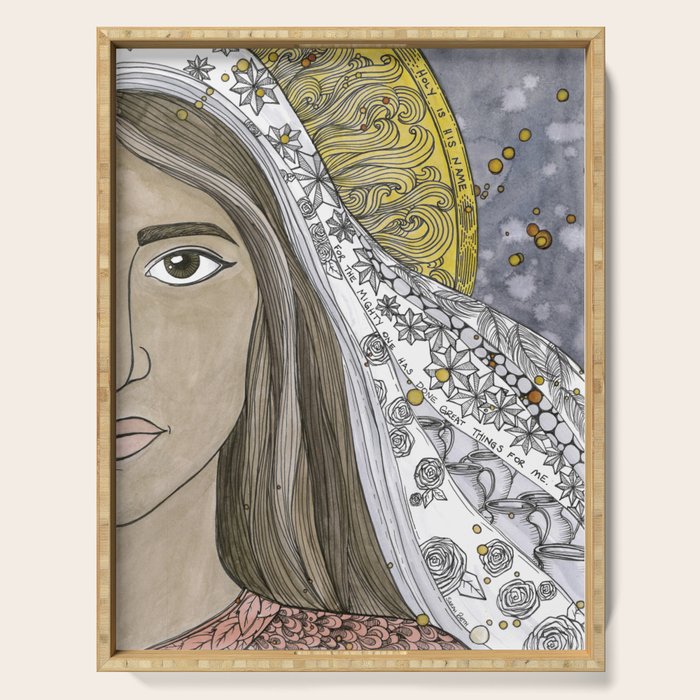 Mary Serving Tray Gallery Image 1