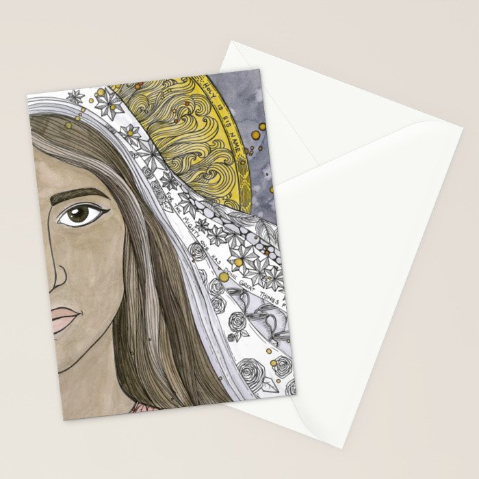 Mary Stationery Card Gallery Image 2