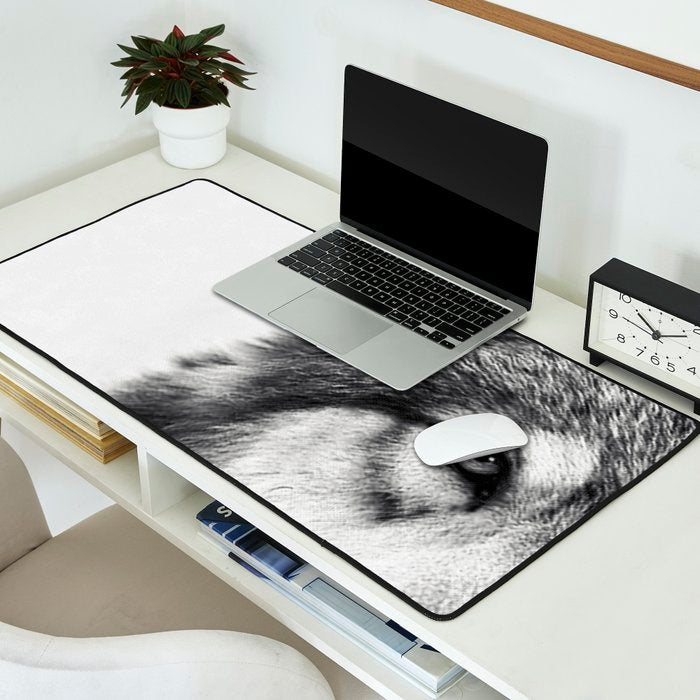 Wolf Desk Mat Gallery Image 2