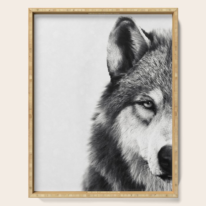 Wolf Serving Tray Gallery Image 1