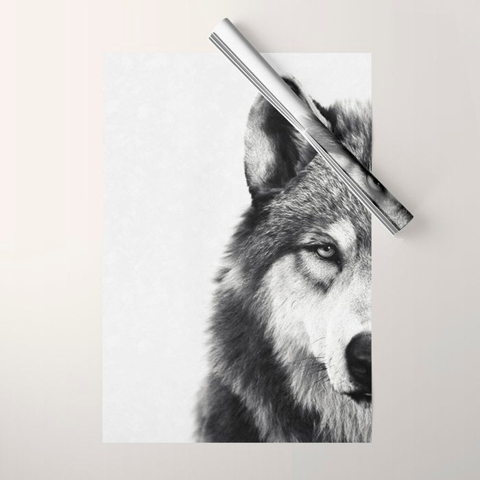 Wolf Wrapping Paper Gallery Image 1
